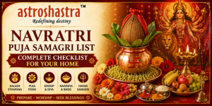 Navratri Puja Samagri List – Complete Checklist for Your Home