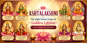 Ashtalakshmi: The Eight Divine Forms of Goddess Lakshmi and Their Blessings