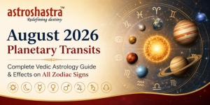 August 2026 Planetary Transits | Complete Vedic Astrology Guide & Effects on All Zodiac Signs