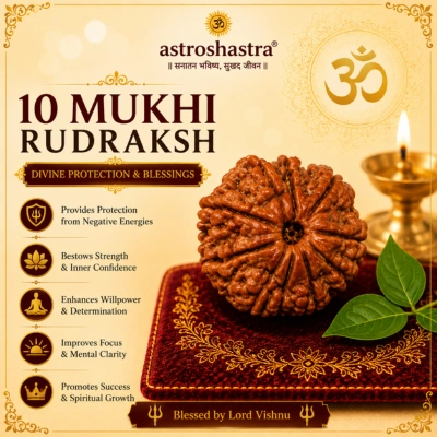 Ten Mukhi Rudraksha