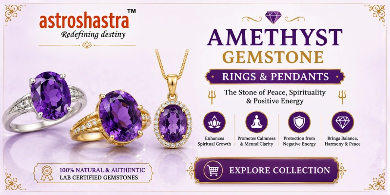 Natural Amethyst Gemstone