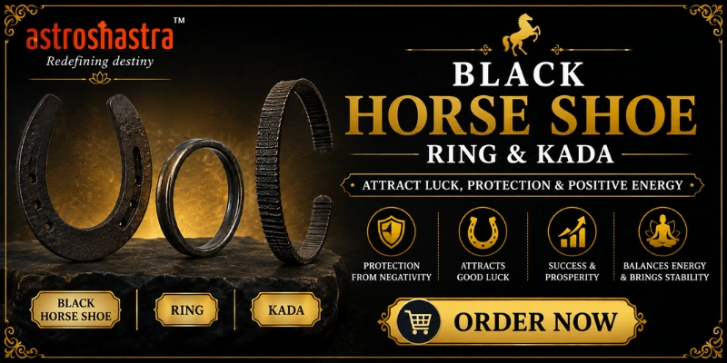 Black Horseshoe, Ring & Kada