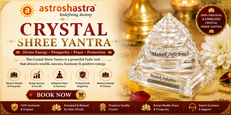 Natural Crystal Shree Yantra