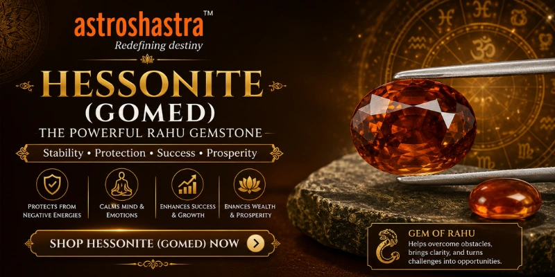 Natural & Certified Hessonite (Gomed) Gemstone