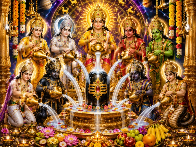 Navgrah Abhishek