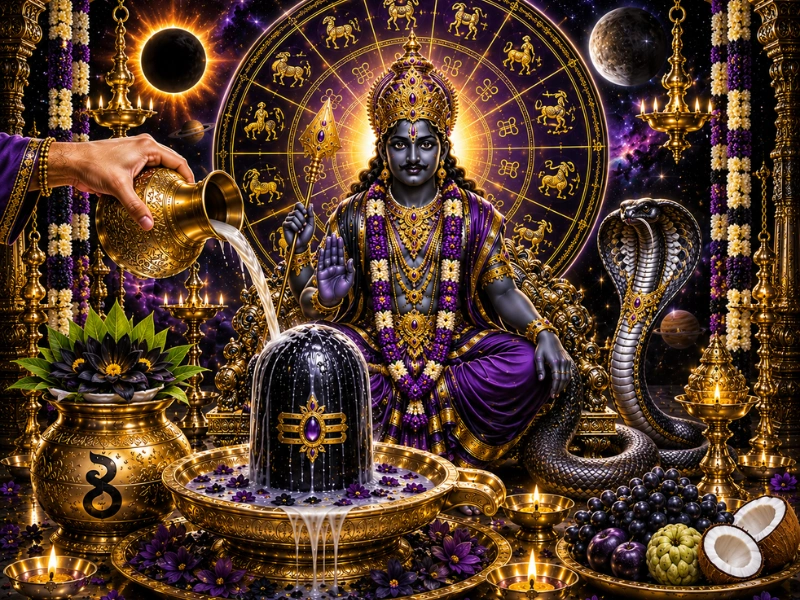 Rahu Abhishekam