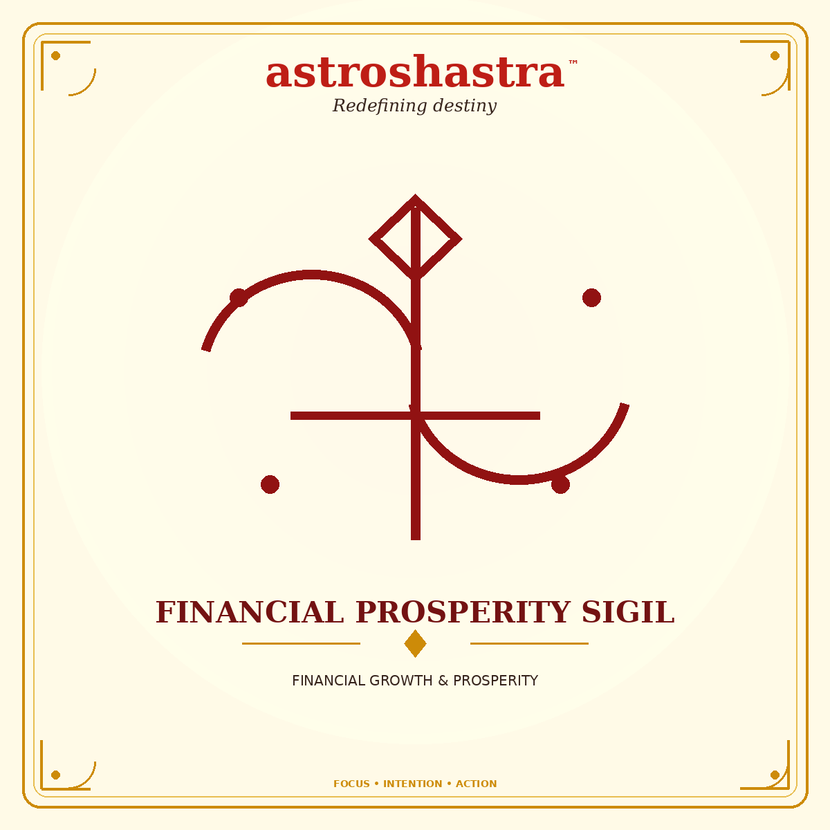 Financial Prosperity Sigil - Astroshastra