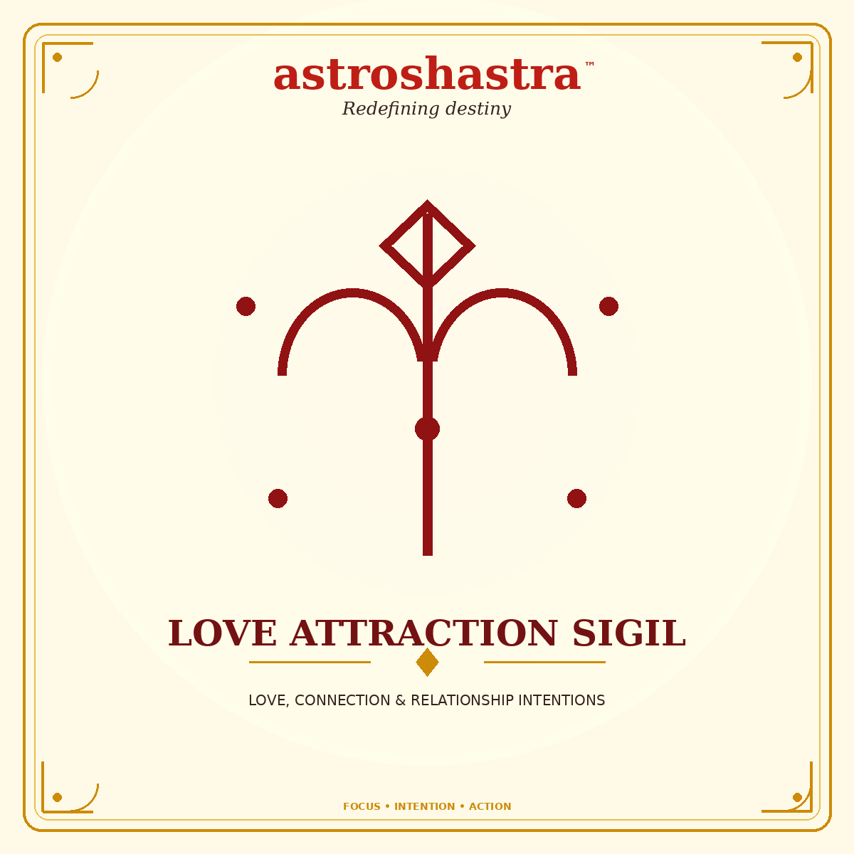 Love Attraction Sigil - Astroshastra