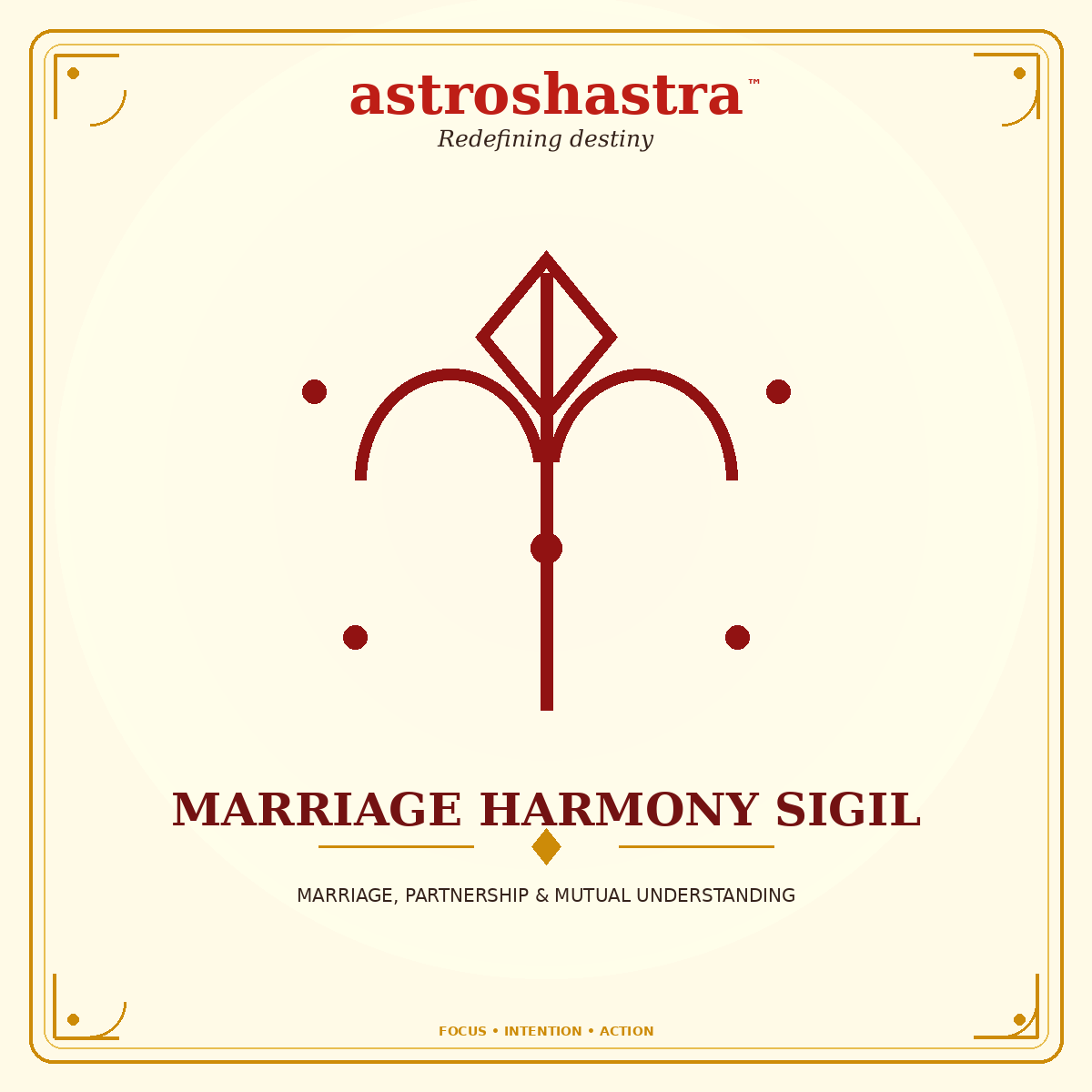 Marriage Harmony Sigil - Astroshastra