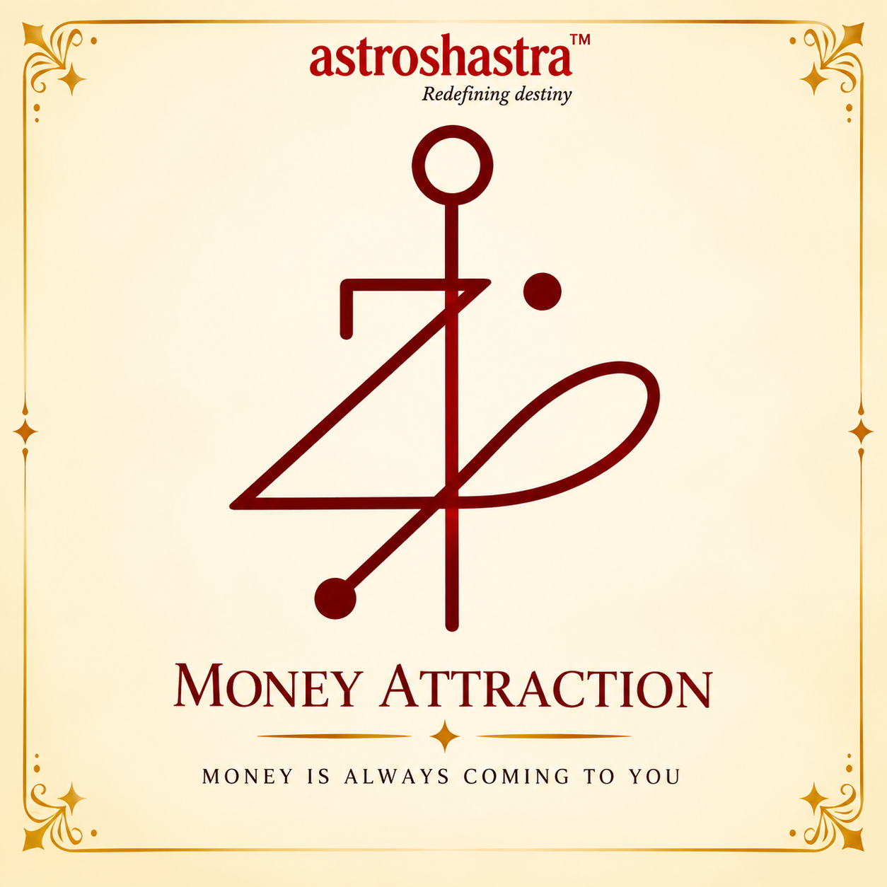Money Attraction Sigil - Astroshastra