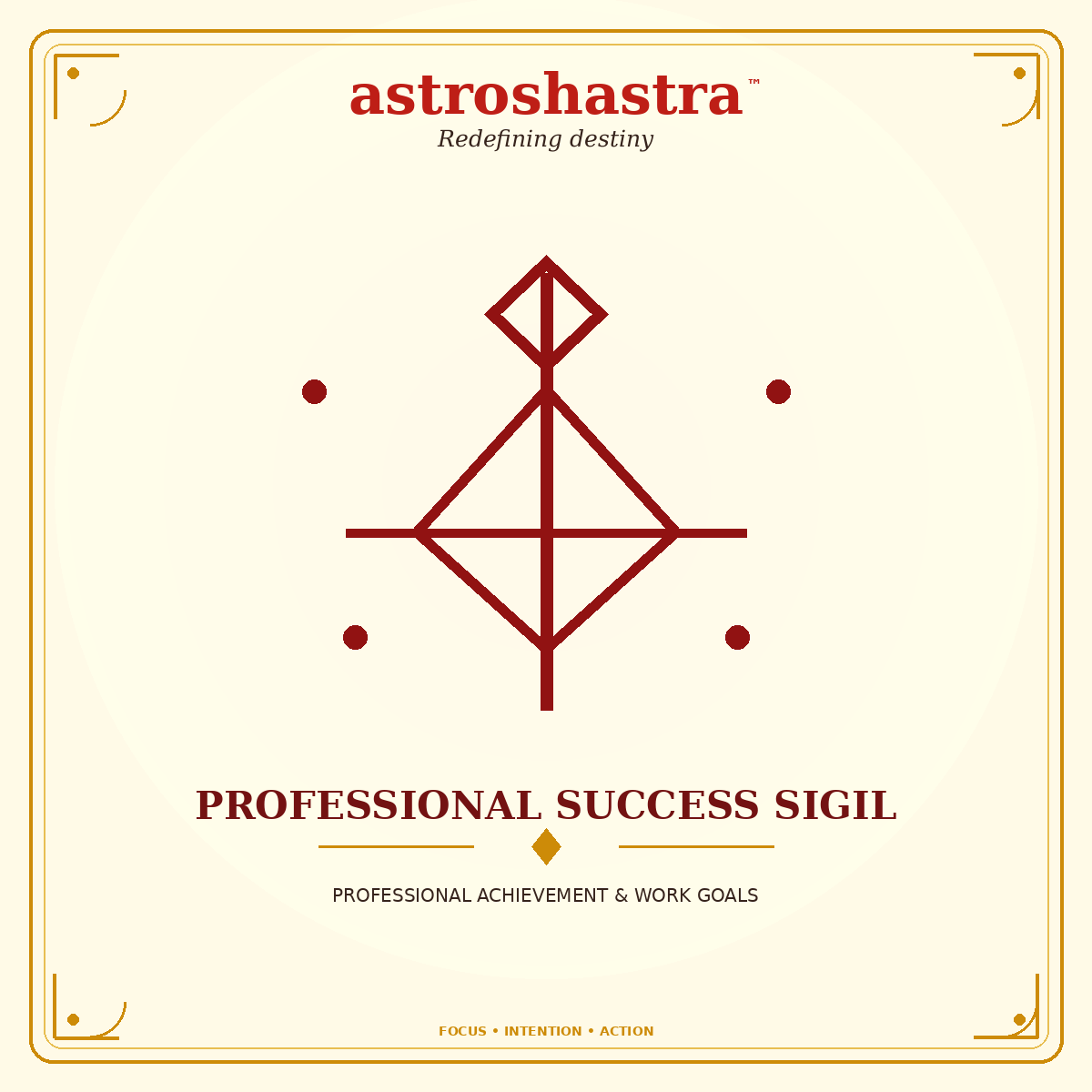 Professional Success Sigil - Astroshastra