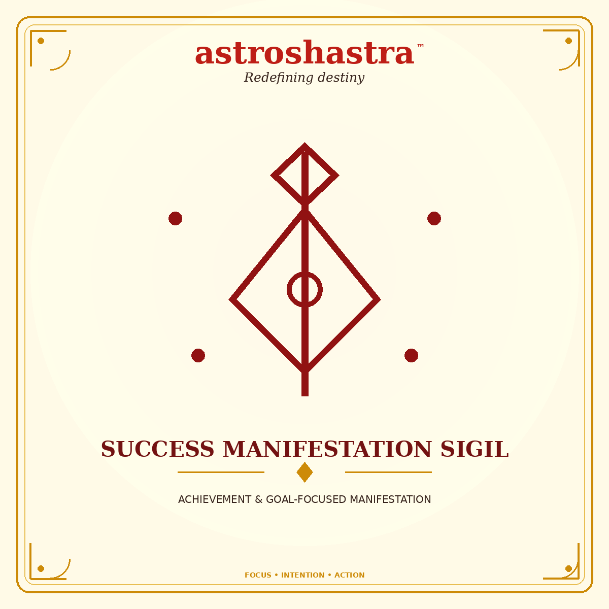 Success Manifestation Sigil - Astroshastra